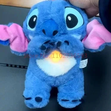 Stitch de pelúcia que respira