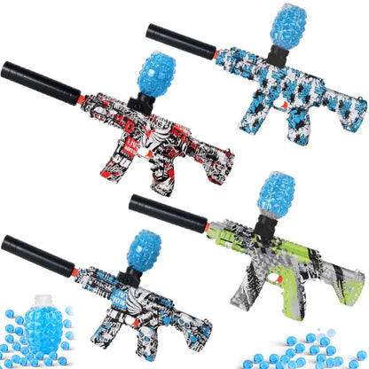 Water Ball Guns Electric Gun Toys Outdoor Sports Toys Kids Splatter Ball Water Gel Beads Toy Guns Firing Hydrogel 2024