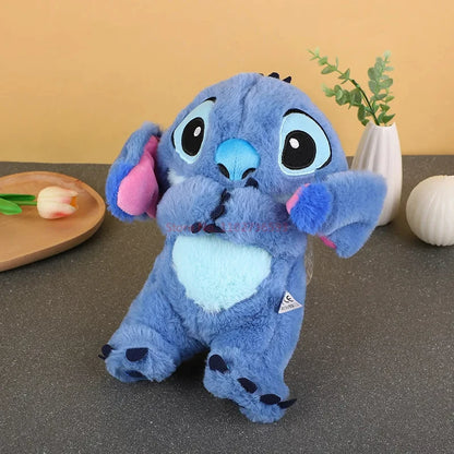 Stitch de pelúcia que respira